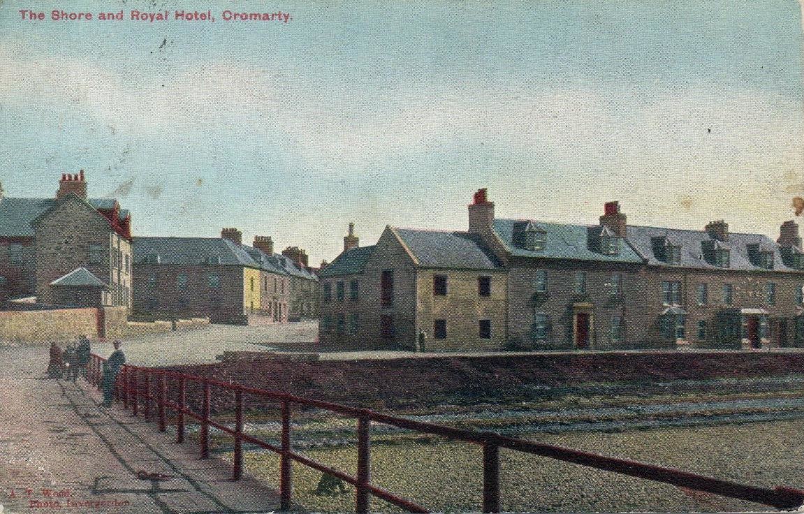 The Shore and Royal Hotel Cromarty