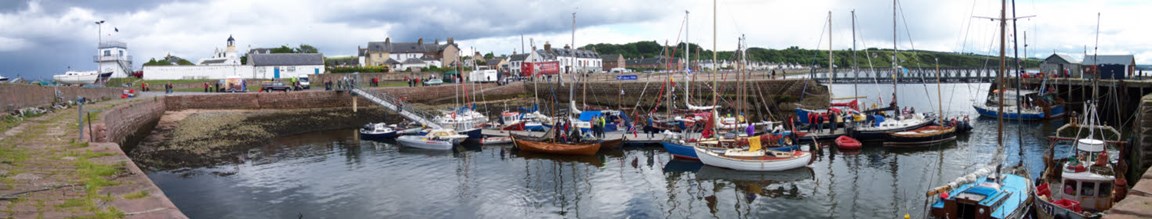 Harbour Panorama during vintage sail - June 2008