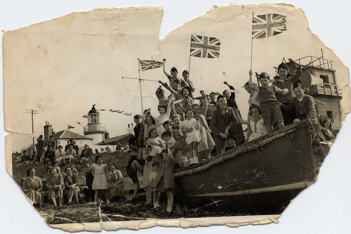 Crowds at Review of the Fleet - 1957