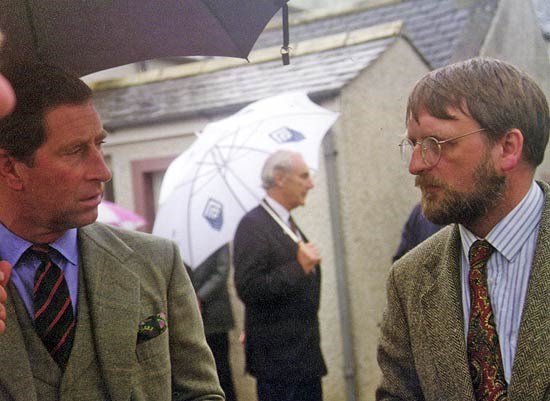 Prince Charles and David Alston