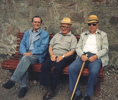 Three Gents on Lazy Corner