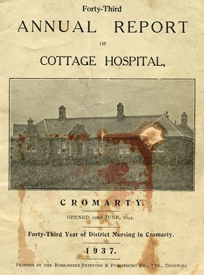 Annual Report of the Cottage Hospital