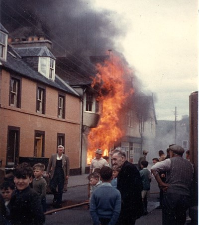 Post Office Fire - 1962
