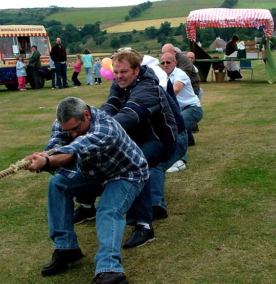 Oldies Tug O' War Team