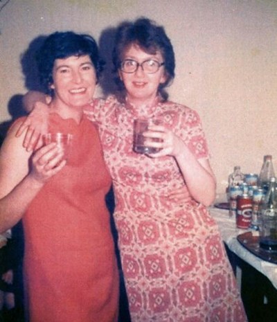 Janice Scott-Lodge & Margaret Martin (nee Bain)