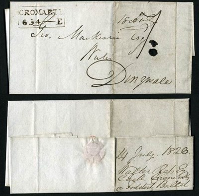 Letter sent from Cromarty - 1820