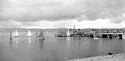 Yachts at the local Regatta