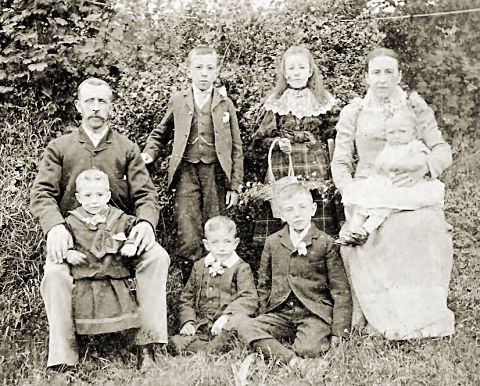 James & Mary Shepherd and family