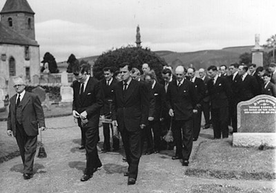Funeral at Gaelic Chapel