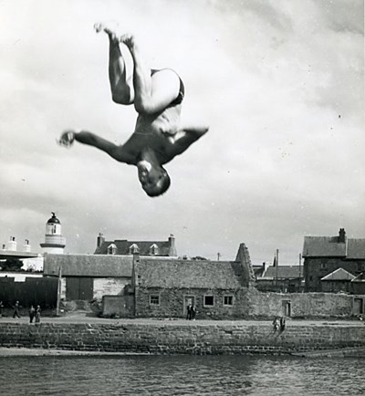 Diver at the Regatta - 1960