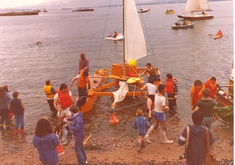 Hamish Stewart's Raft  - c1980