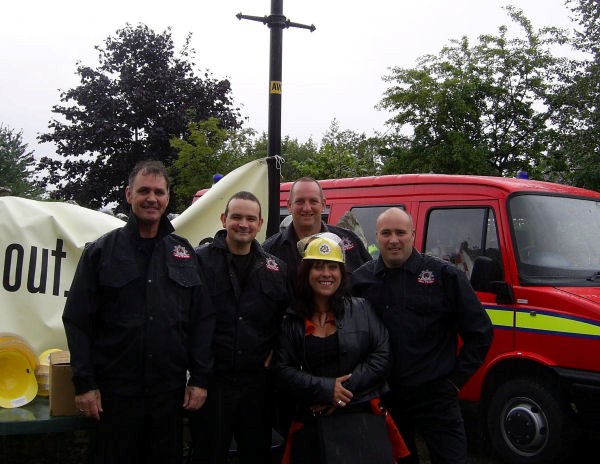 Fire Brigade with 'Roisin' from River City