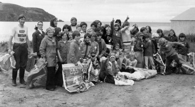 Beach Cleanup - 1978