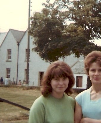 Marilyn and Diane in Victoria Park - c1975