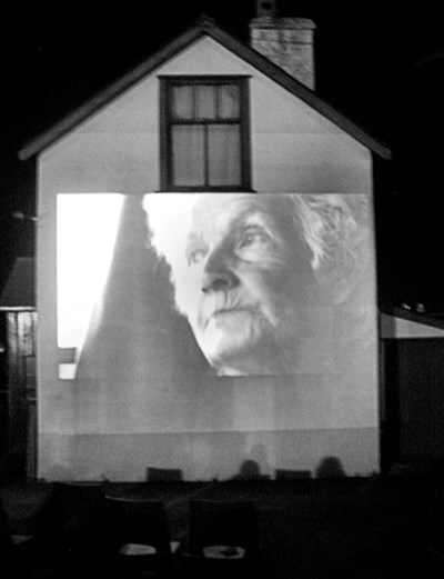 Projection on Ferro Cottage