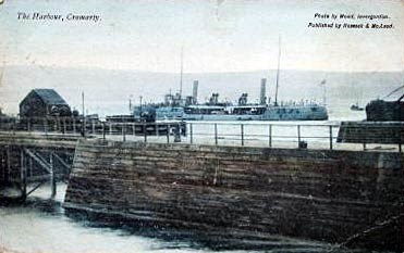 The Harbour, Cromarty - postcard