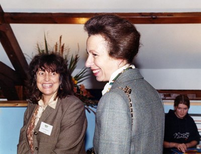 Patsy Thompson and Princess Anne - 1999