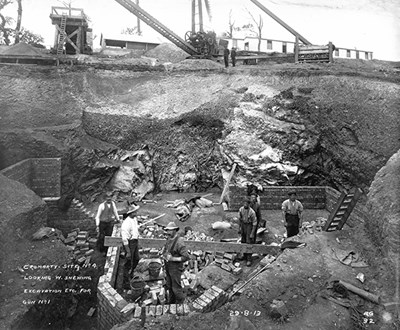Building the Sutor Forts - 1913