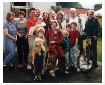 A rare McBean/Garratt family gathering in Carrbridge