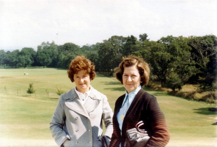 Jessie and Martha Reid c1970