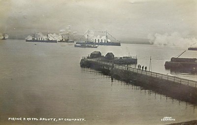 The Harbour before the WW1 extension was added.