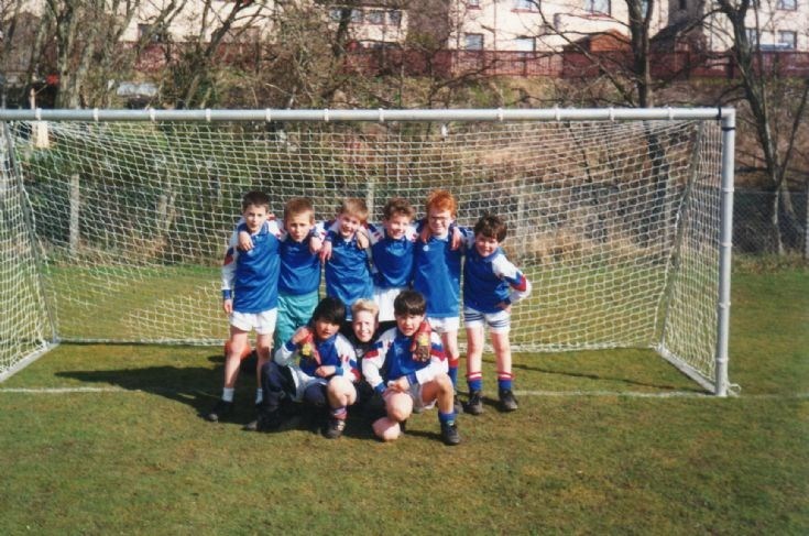 Cromarty Primary school p5/6/7 football team 1994.