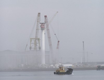 Cromarty Rose and Beatrice Wind Turbine