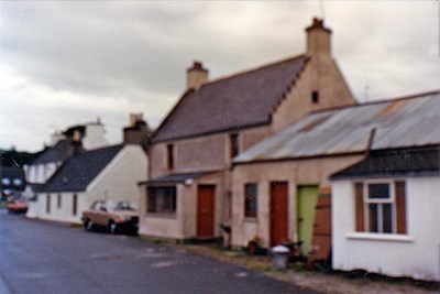 Ron's cottage, shore street, c1988