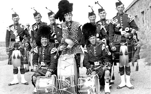 Cromarty Town Pipe Band - c1939?