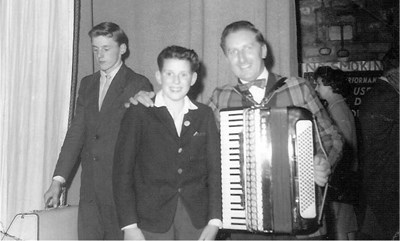 John MacDonald at the Highland Accordion Championships 1963