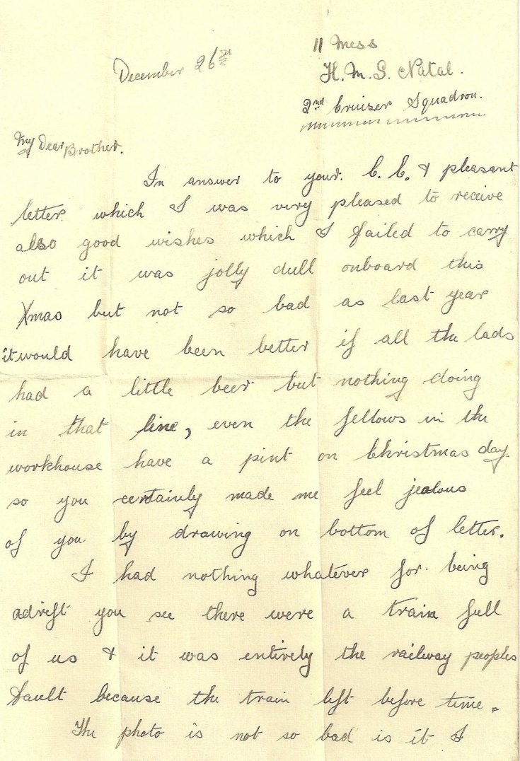 Letter from Arthur Taylor