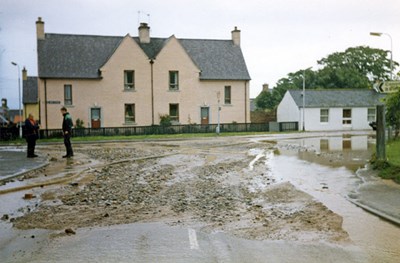 Denny Road flooding in 1986
