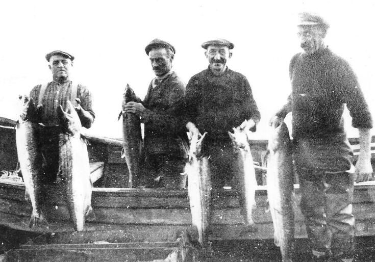 Salmon Fishers - c1920