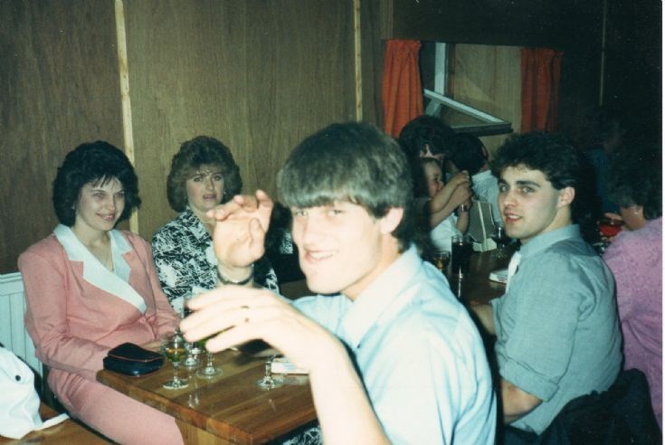 Lorraine Owens, Stuart Hill with Helen Chisholm & David Dillon in the Byre Function Room