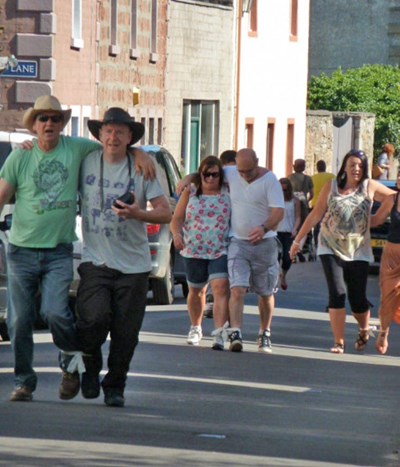 The Three-legged Beer Race, Cromarty Gala Day 11 June 2012