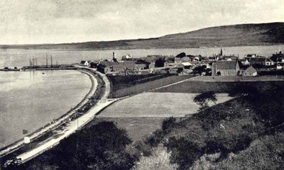 View of Cromarty looking east - c1902