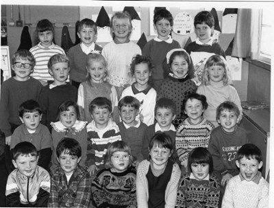 Cromarty Primary 1 and 2 circa 1991