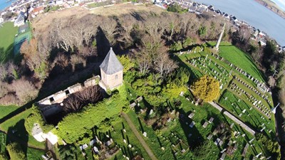 Aerial view of Gaelic Chapel