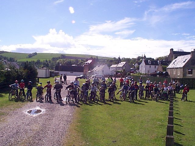 PTA sponsored cycle to Jemimaville - 24th May 2003