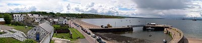 Cromarty Harbour, looking west towards Dingwall