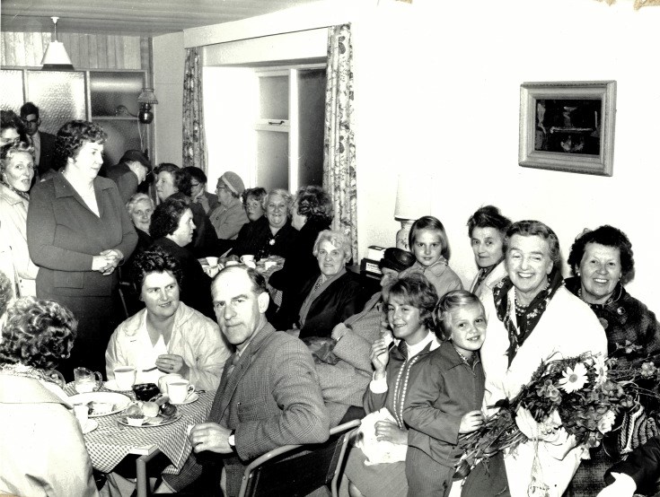 Jane Duncan's housewarming - c1961