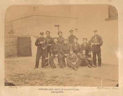Cromarty Coastguard Crew 1865