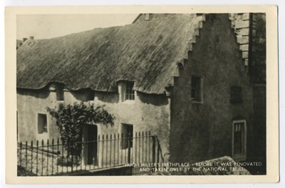 Hugh Miller's Cottage before the National Trust