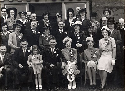 Babs' Wedding - 1947