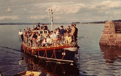Lifeboat at Regatta - 1960