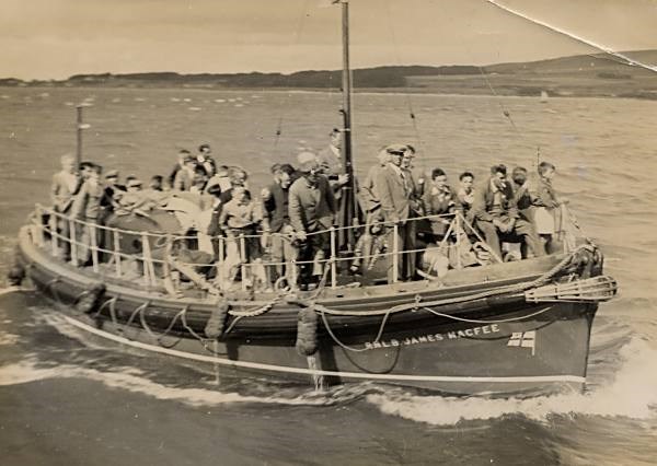 Lifeboat at Regatta - c1950