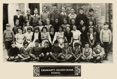 Cromarty Higher Grade School - 1935