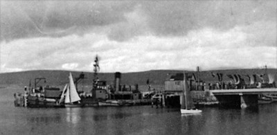 Harbour extension - c1955