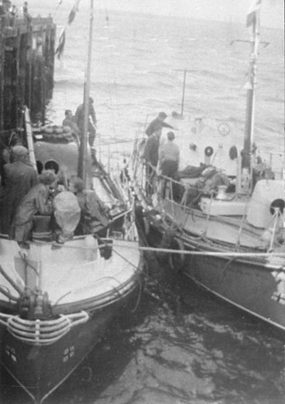 Two lifeboats - c1950