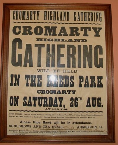 Cromarty Highland Games Poster